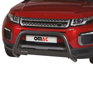 Land Rover Range Rover Evoque Bull Bar - Omac - Steel - Black - '16-'19 Land Rover Range Rover Evoque Bull Bar - Omac - Steel - Black - '16-'19